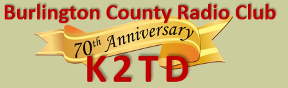 Burlington County Radio Club-K2TD header